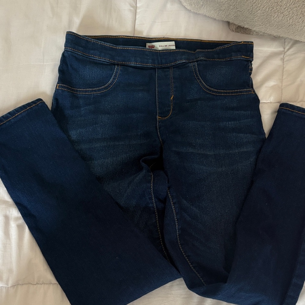 Levis girls Dark Blue Jeggings